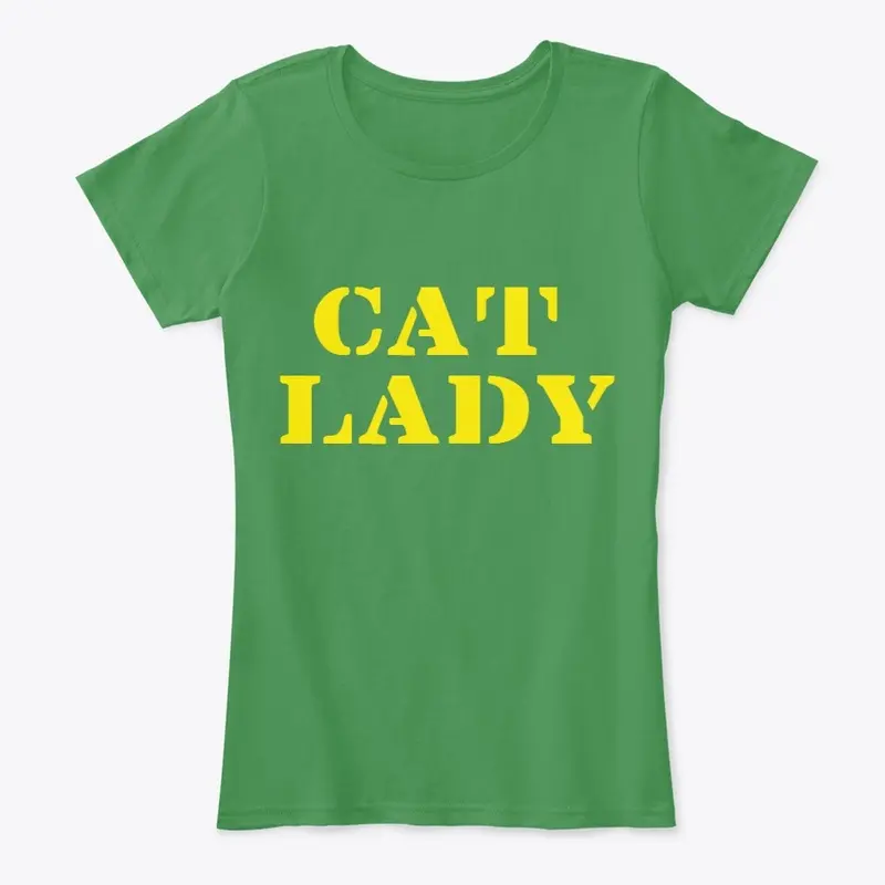 CAT LADY TEE